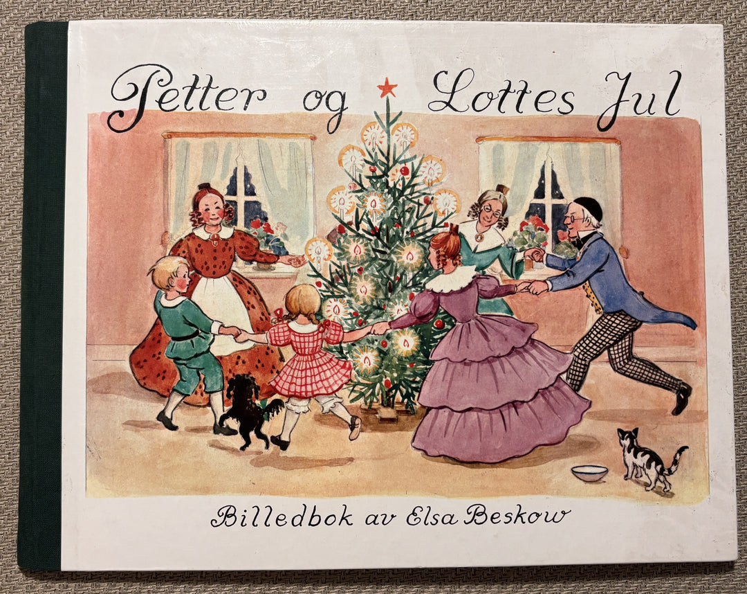 Elsa Beskow. Petter og Lottes jul. Bok.