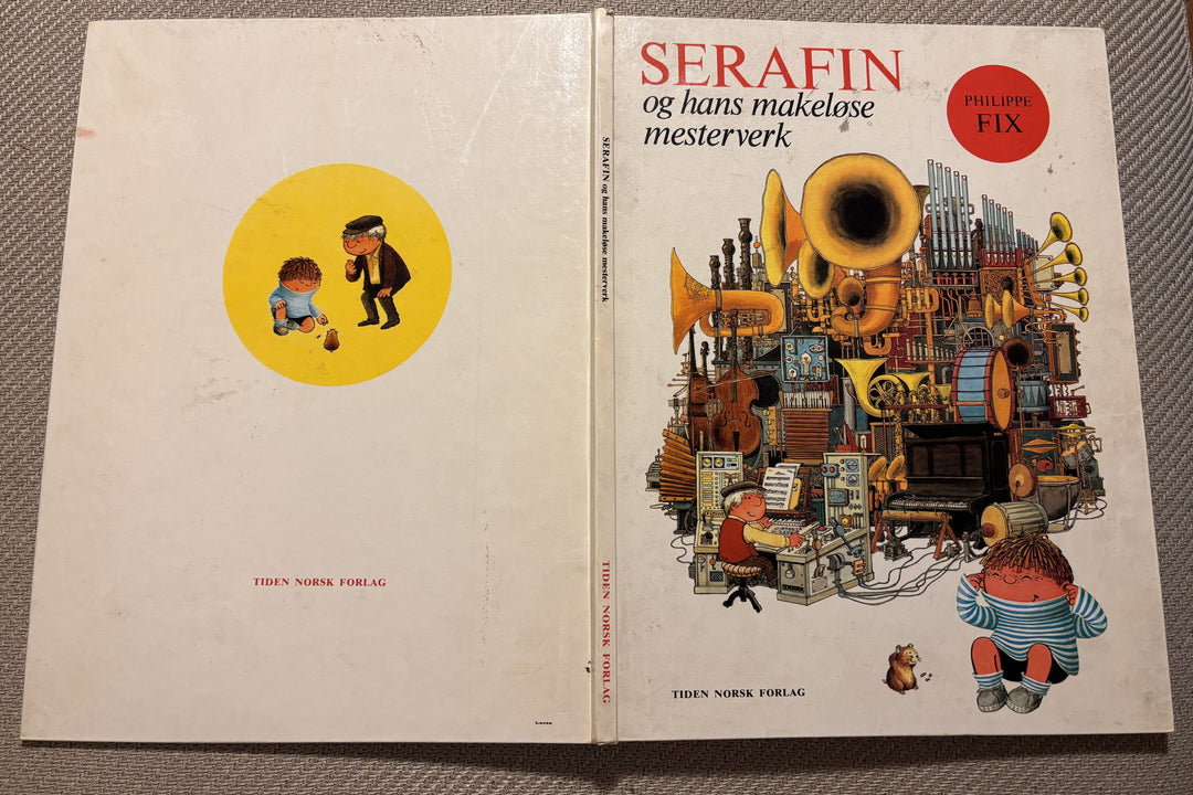 Philippe Fix. Serafin og hans makeløse mesterverk. Bok.