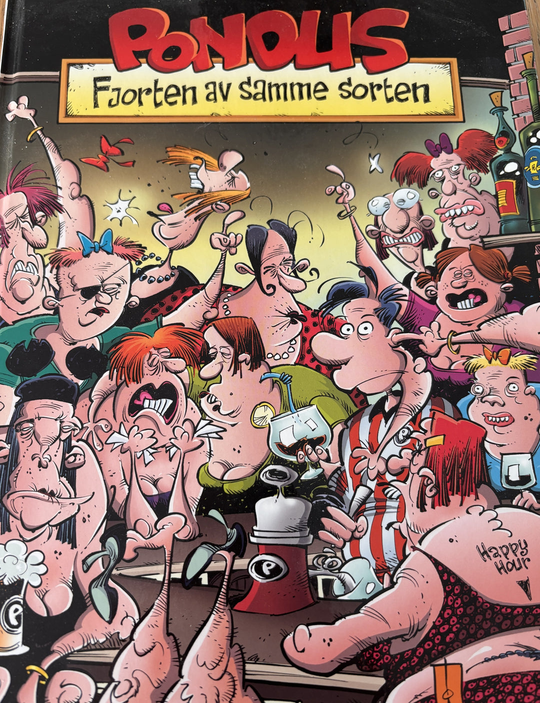 Pondus bok nr. 14: Fjorten av samme sorten. 2015. Tegneseriealbum.