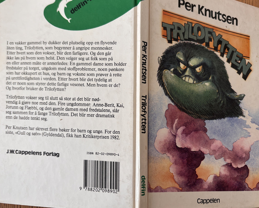 Per Knutsen. Trilofytten. Bok.