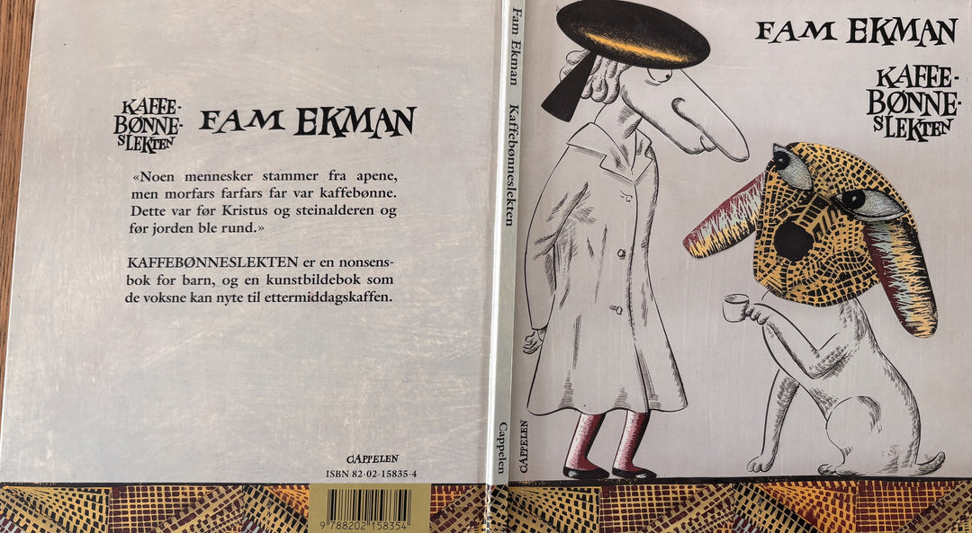 Fam Ekman. Kaffebønneslekten. Bok.