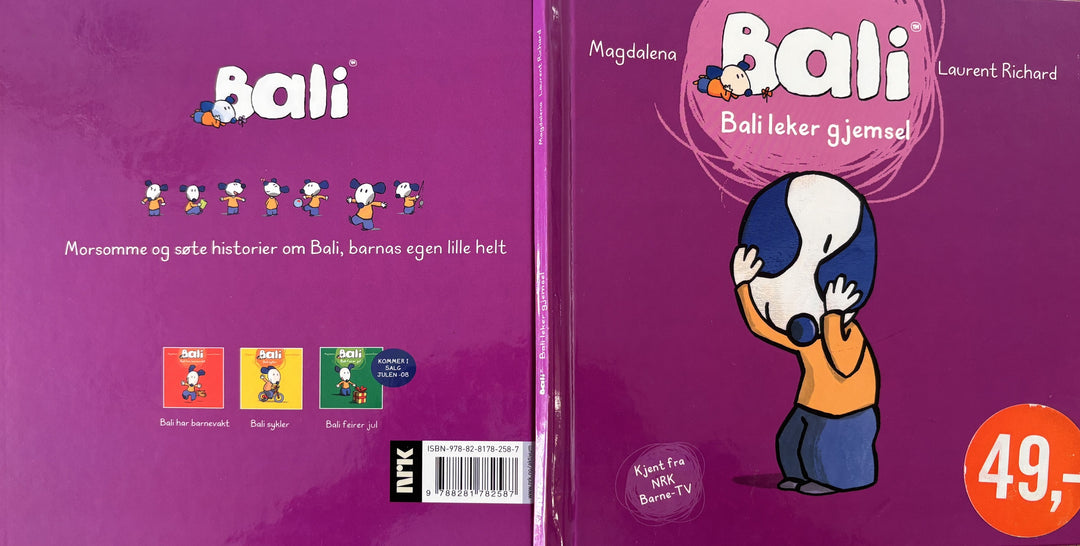 Magdalena og Laurent Richard. Bali leker gjemsel. 2008. Bok.
