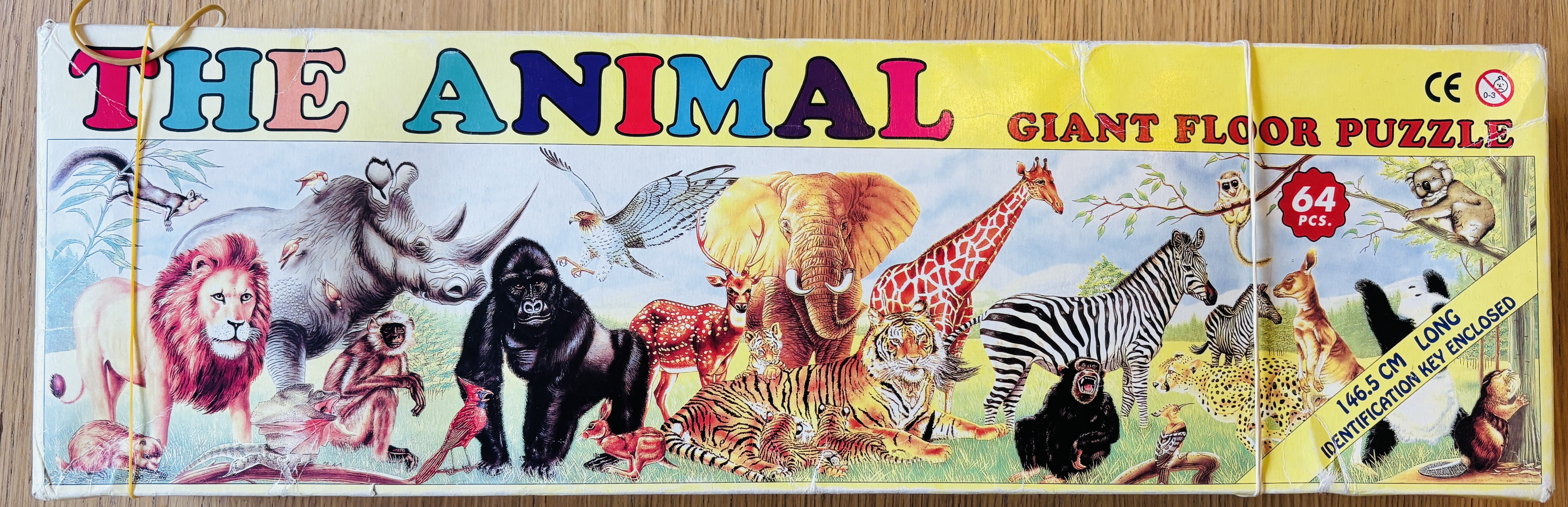 The Animal – Giant Floor Puzzle (64 pcs)