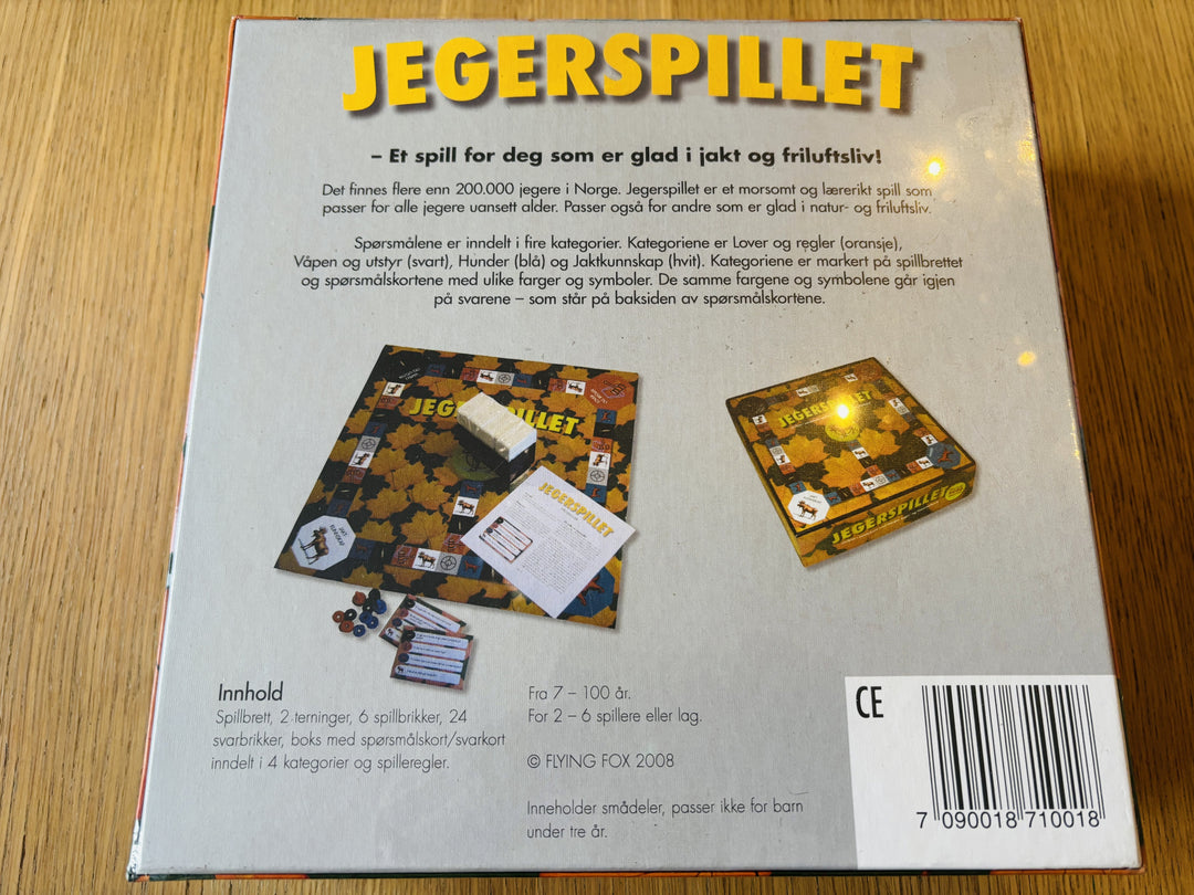 Jegerspillet (Flying Fox). Ny i plast!