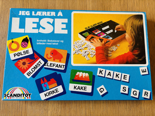 Jeg lærer å lese