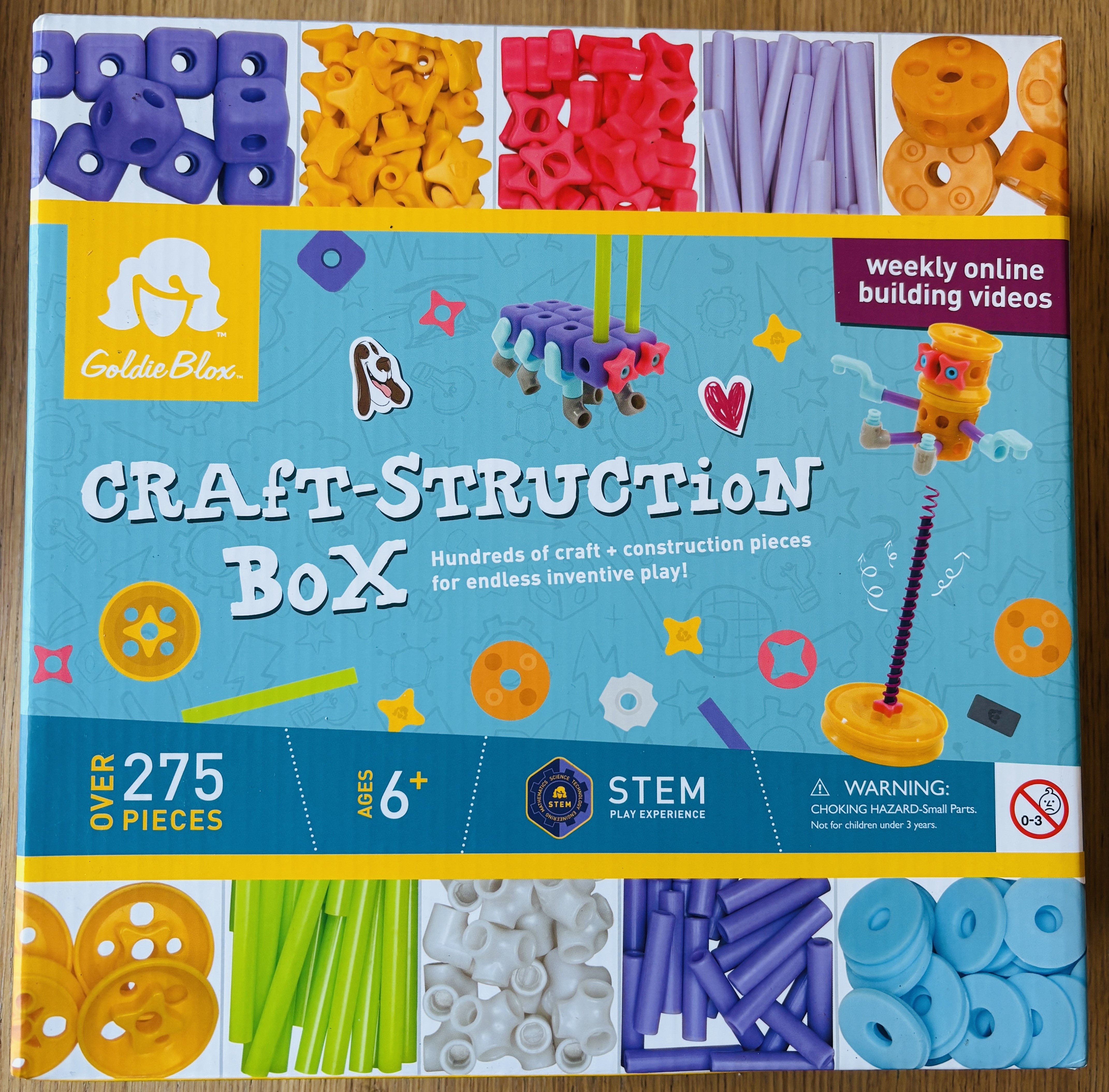 GoldieBlox – Craft-Struction Box (275 deler)