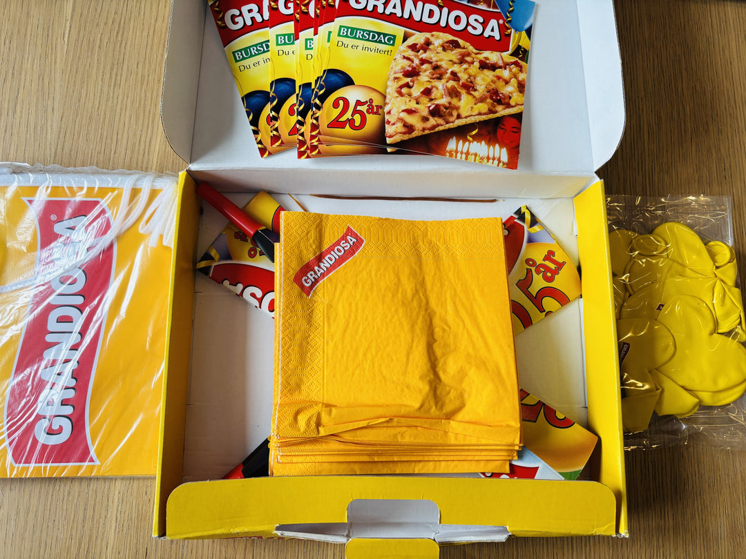 Grandiosa Bursdags-kit