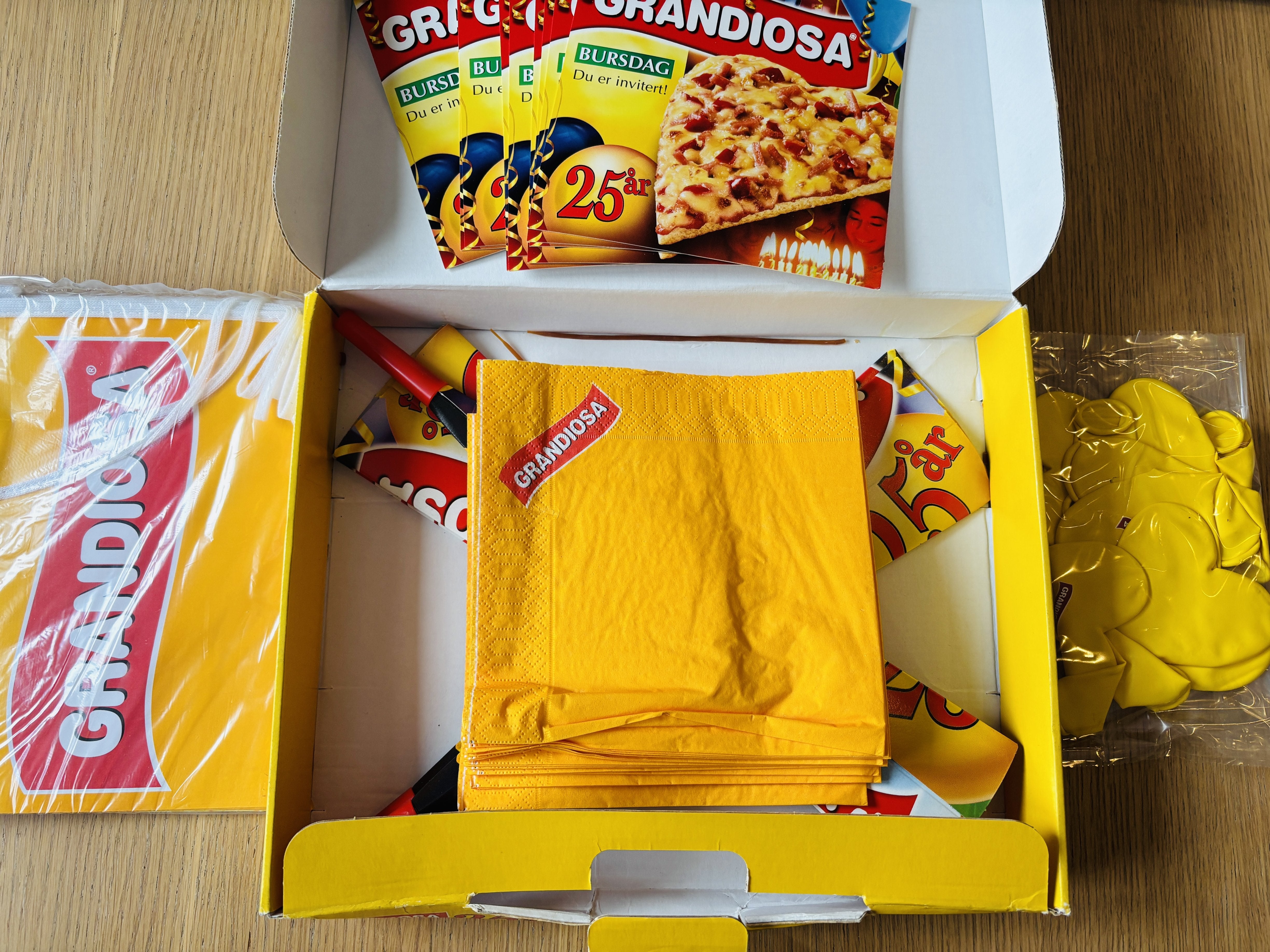 Grandiosa Bursdags-kit