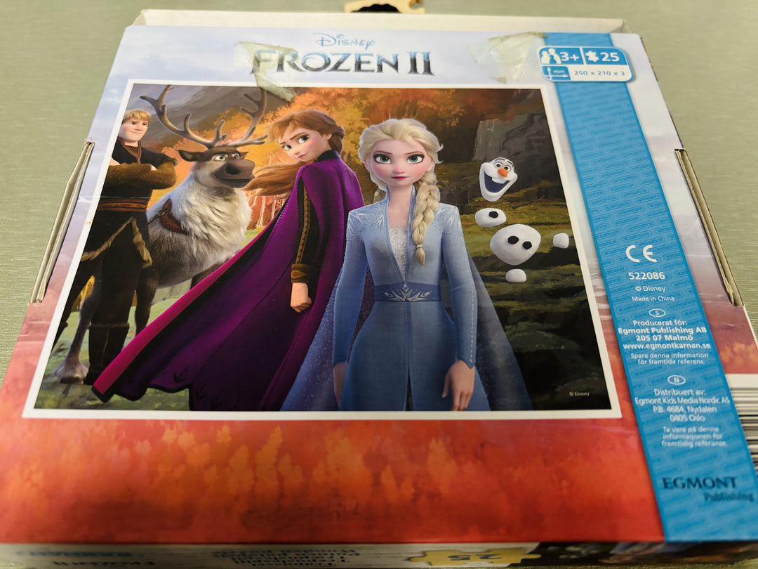 Disney Frozen II 25 brikker. Puslespill.
