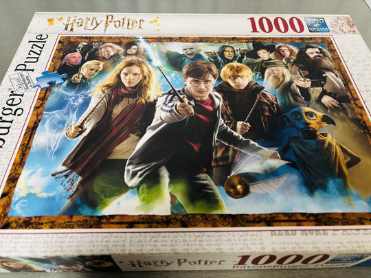 Harry Potter Filmplakat 1000 brikker. Puslespill.