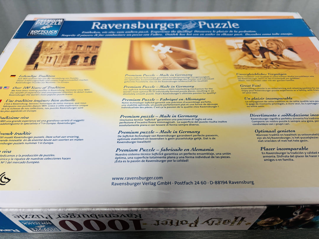 Harry Potter Filmplakat 1000 brikker. Puslespill.