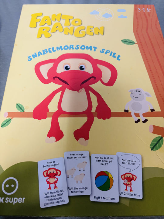 Fantorangen: Snabelmorsomt spill. Brettspill.
