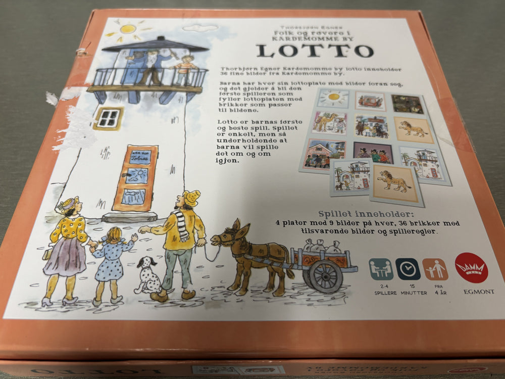 Folk og røvere i Kardemomme by Lotto. Brettspill.