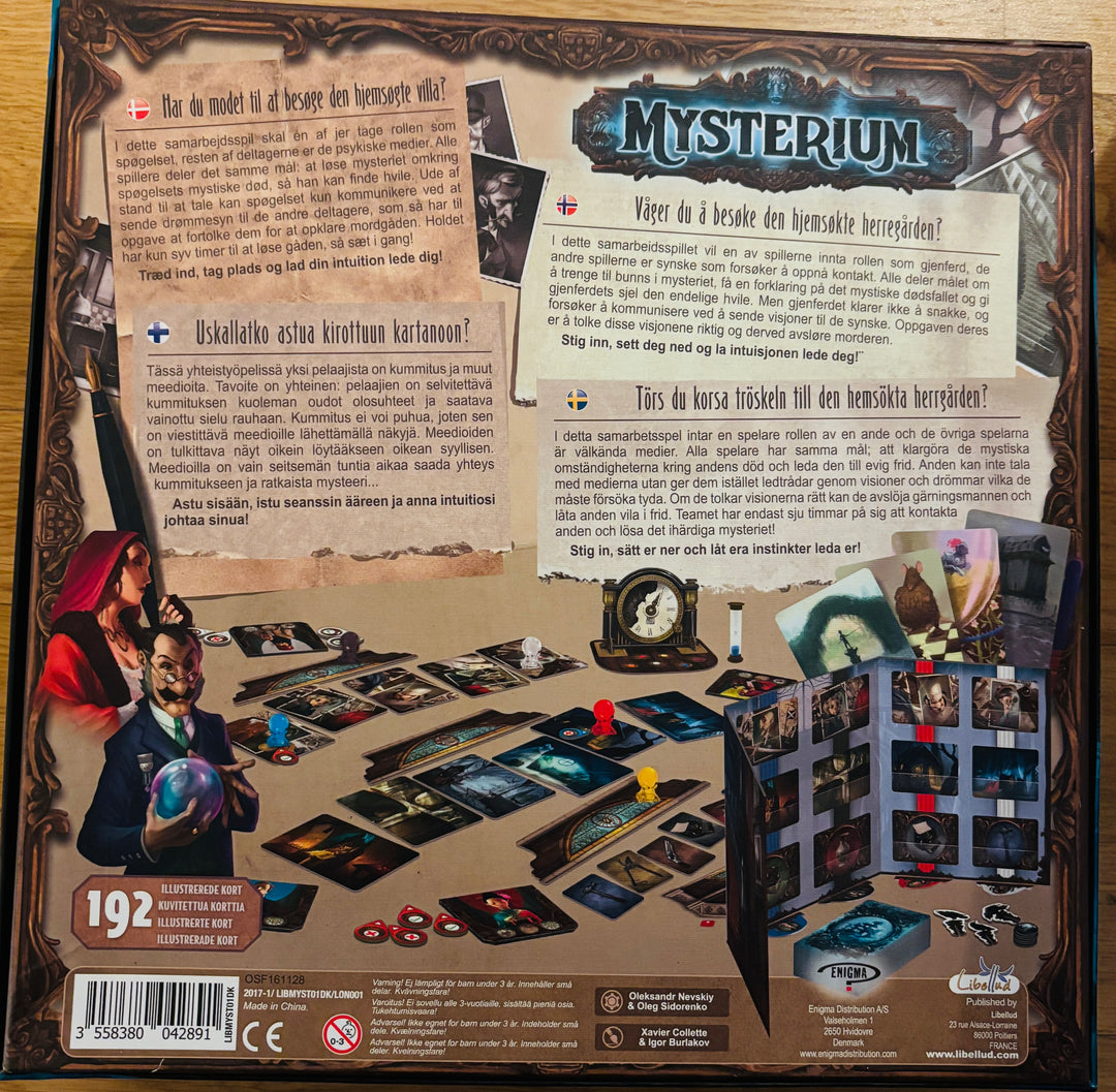 Mysterium. Brettspill.