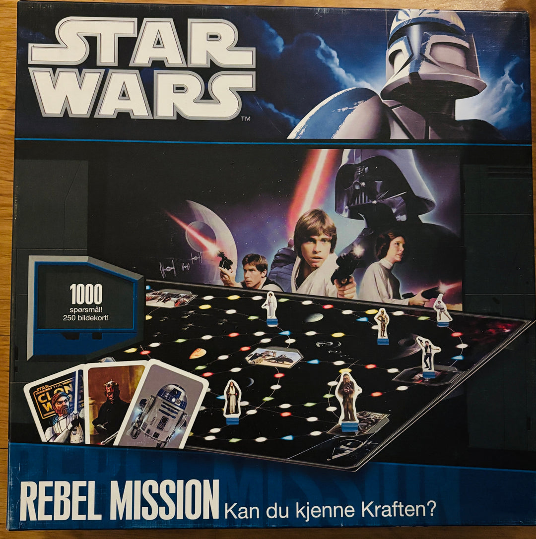 Star Wars Rebel Mission. Brettspill.