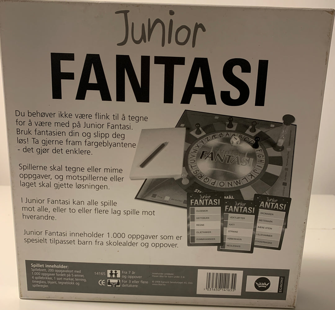 Junior Fantasi. Brettspill.