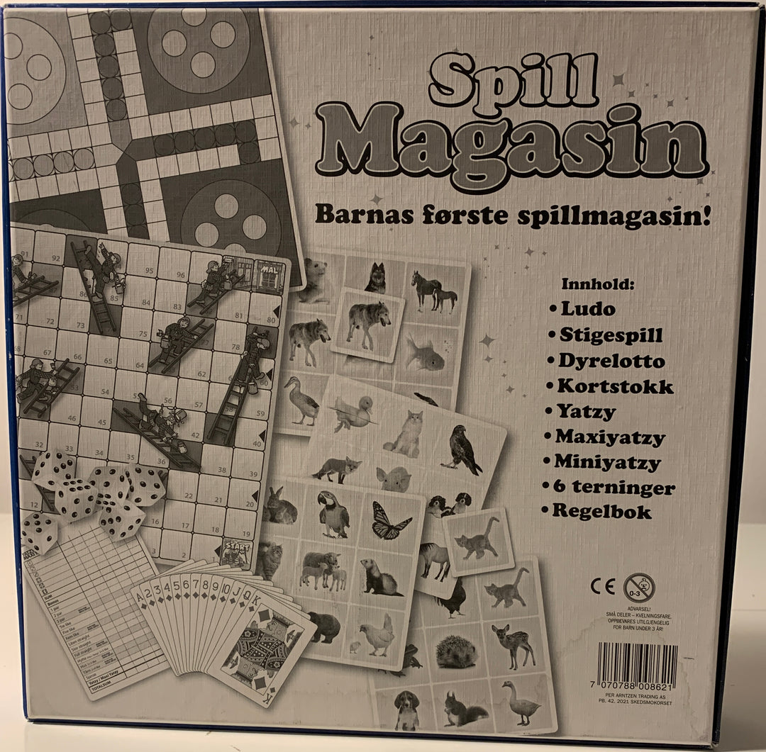 Spill Magasin. Brettspill.