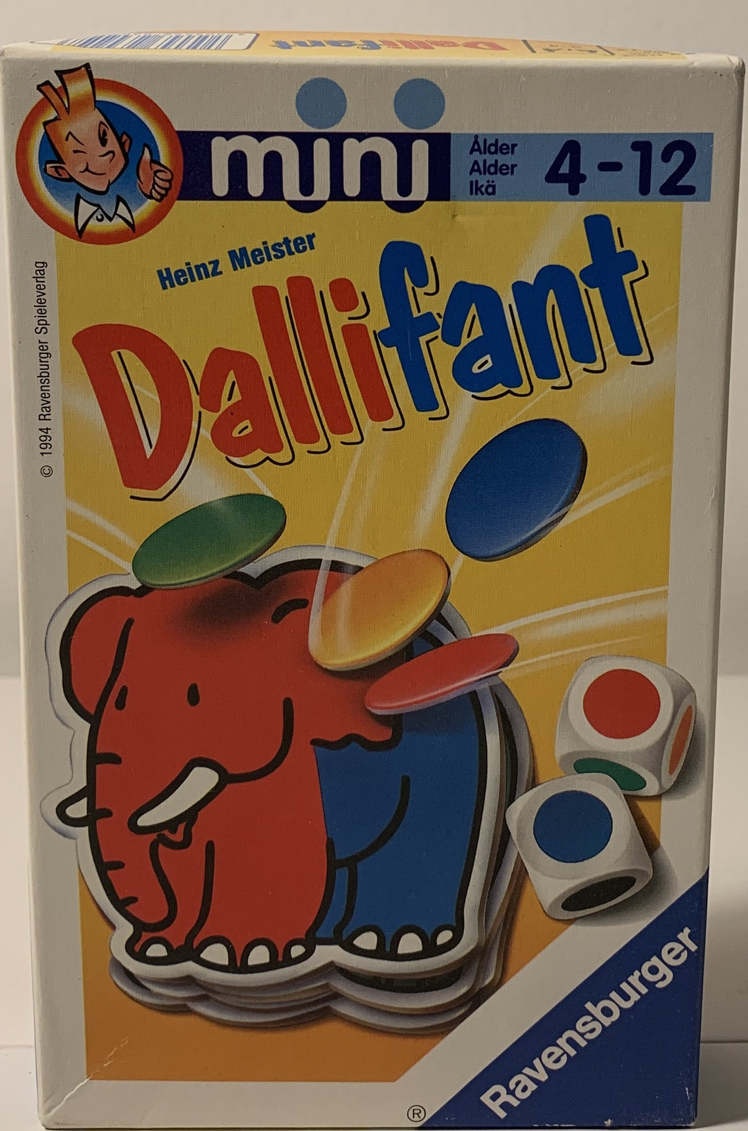Dallifant. Brettspill.
