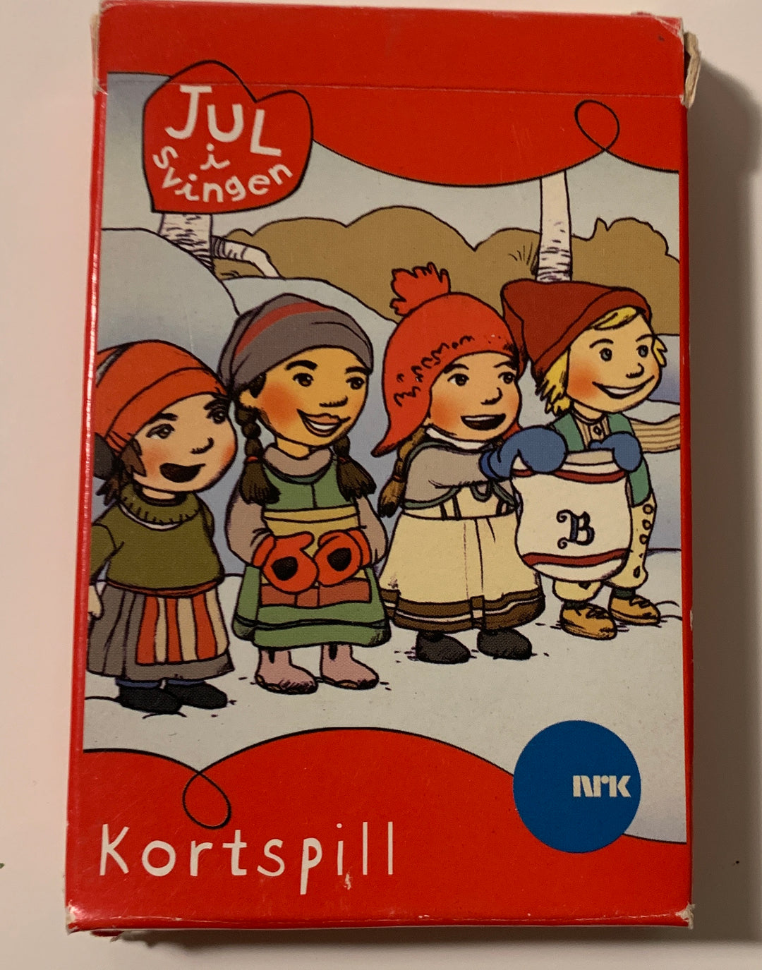 Jul i Svingen Kortspill. Brettspill.