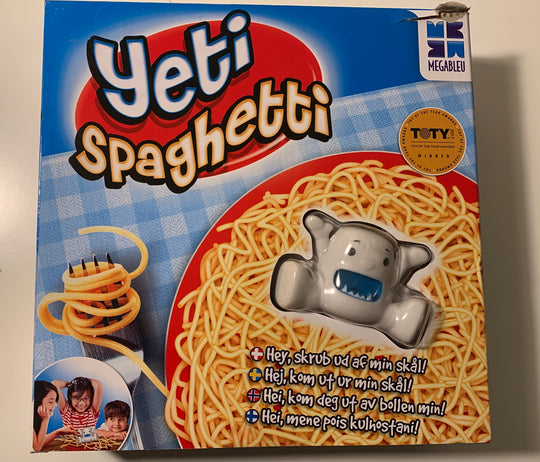 Yeti i Spagetti. Brettspill.