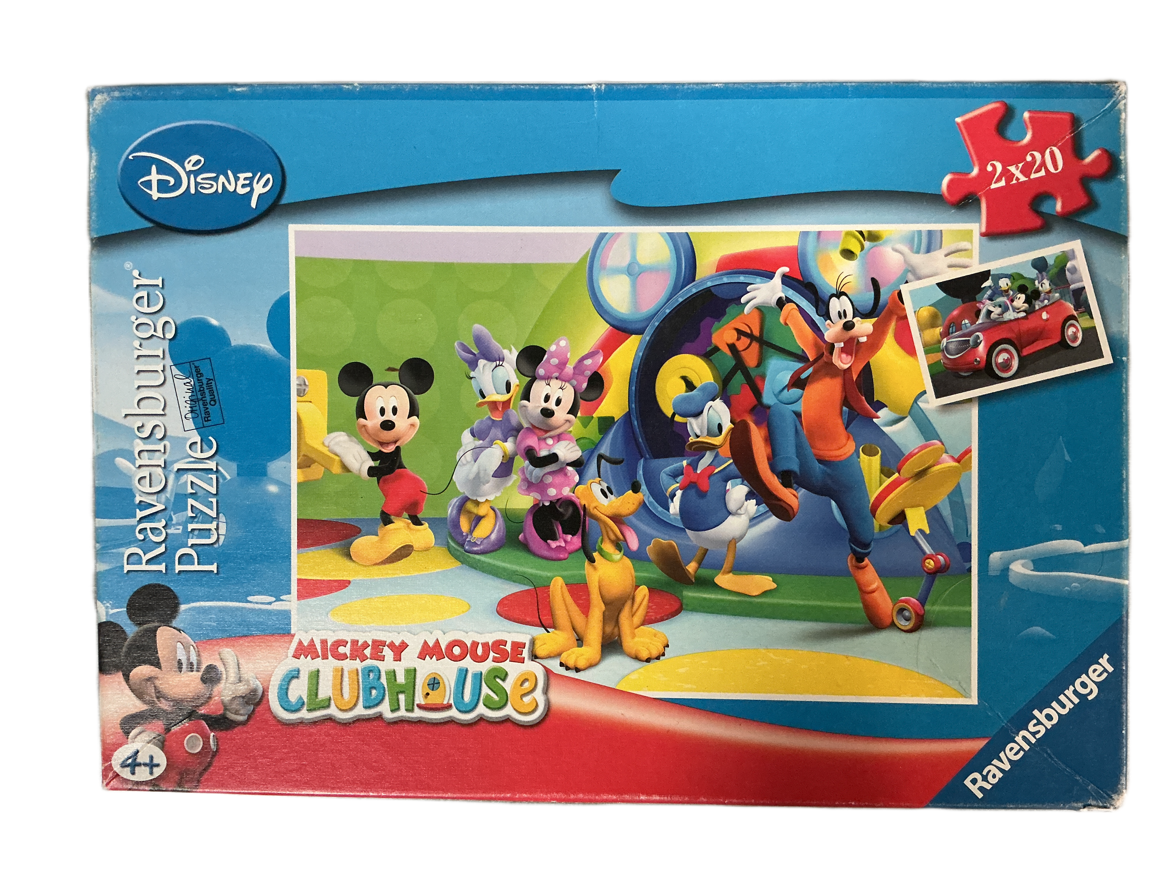 Mickey Mouse Clubhouse 2x20 brikker. Puslespill.