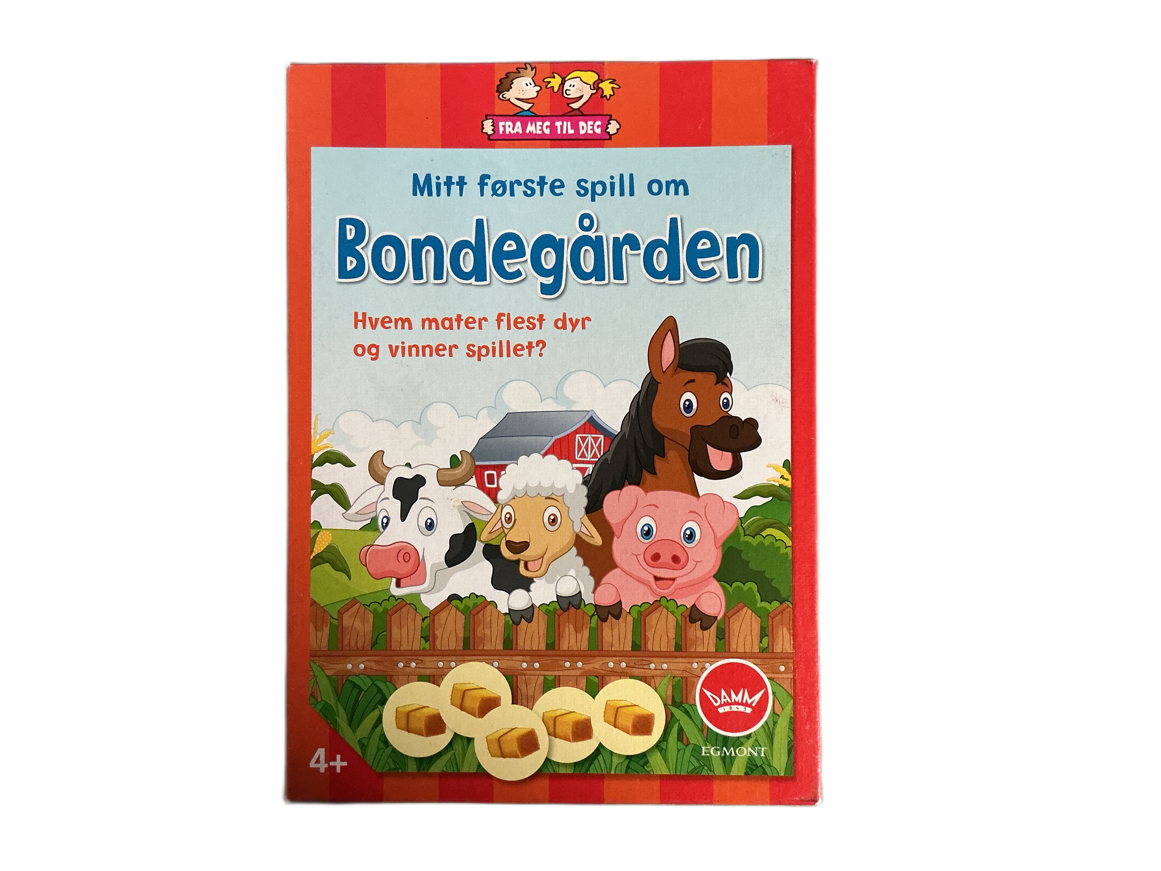 Mitt første spill om Bondegården. Brettspill.