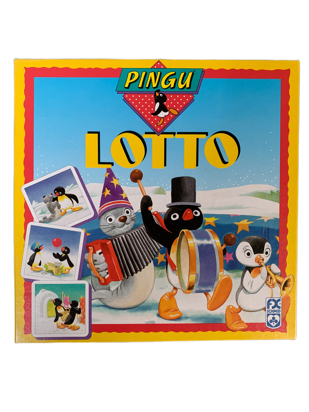 Pingu Lotto. Brettspill.