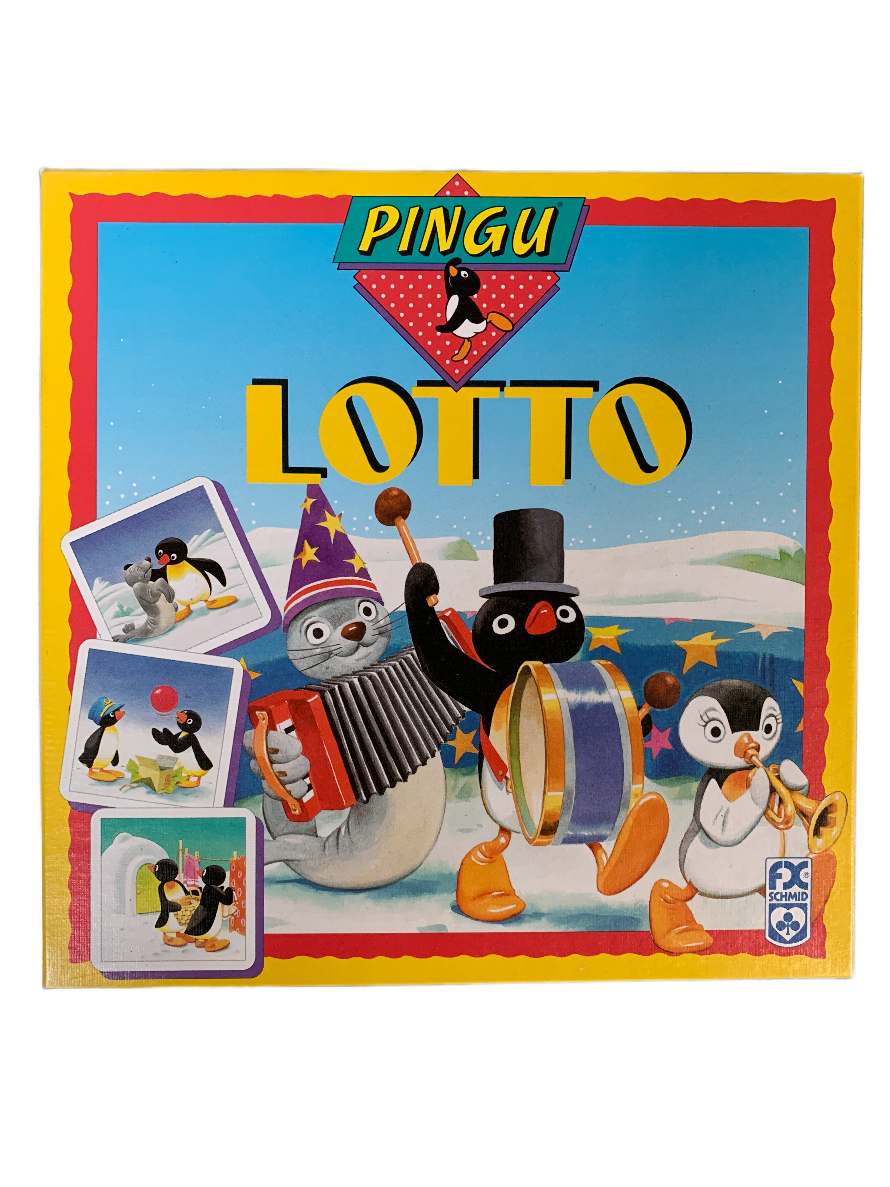 Pingu Lotto. Brettspill.