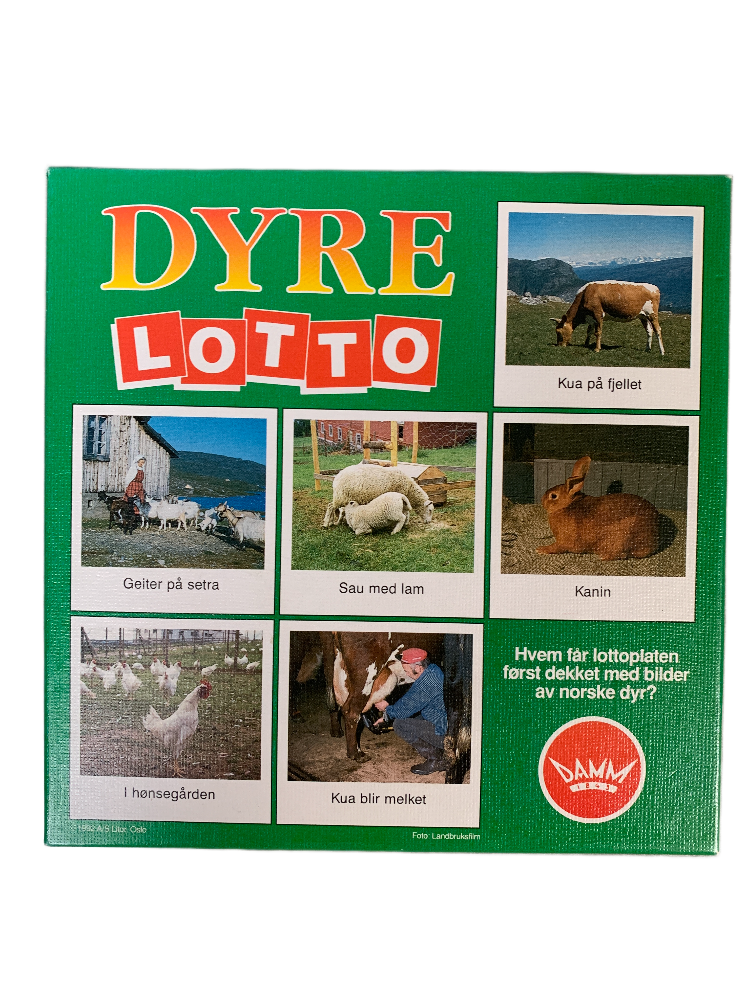 Dyre Lotto. Brettspill.