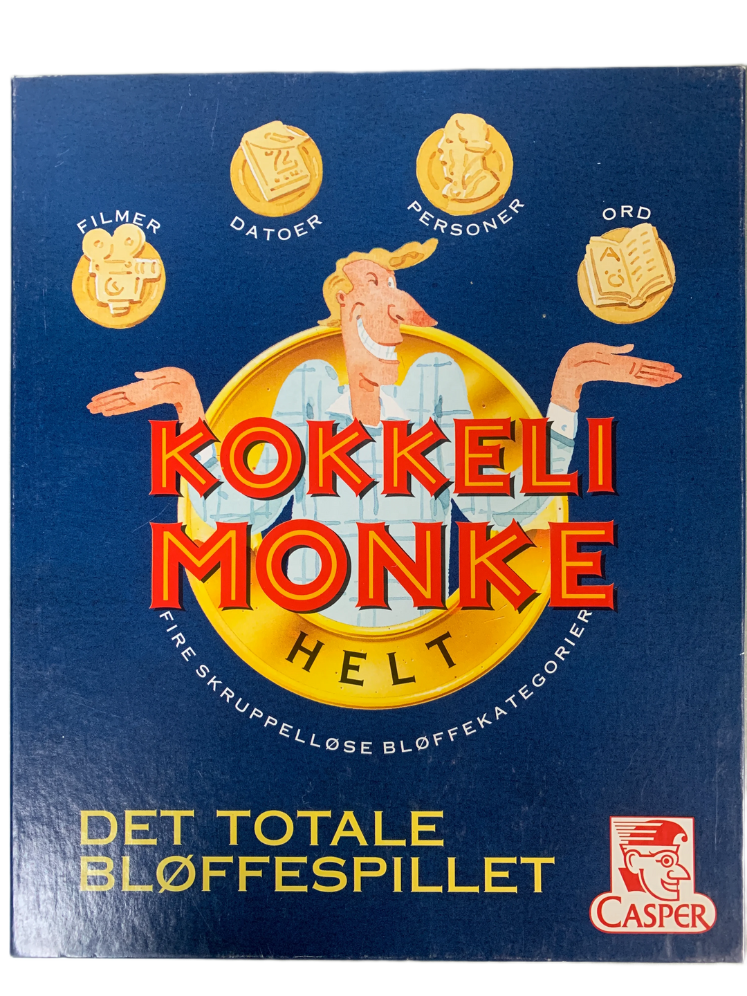 Kokkeli Monke Helt. Brettspill.