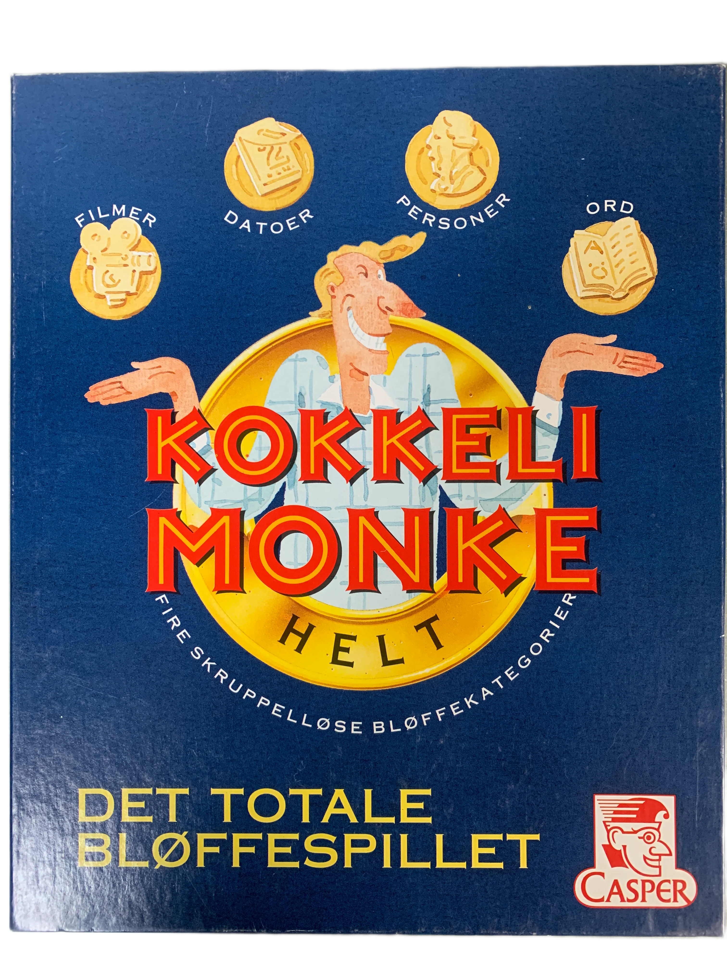 Kokkeli Monke Helt. Brettspill.