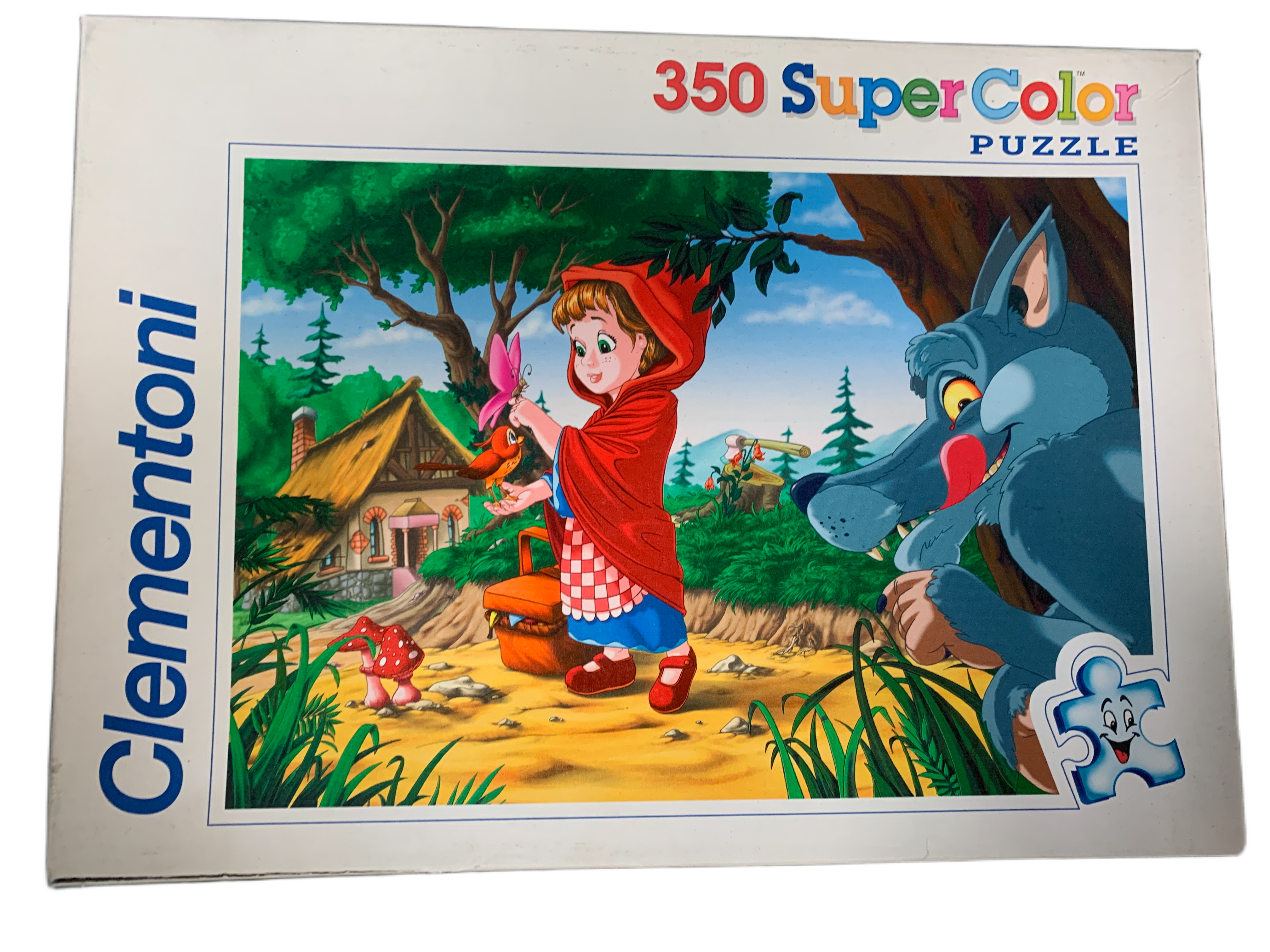 Clementoni Rødhette 350 SuperColor Puzzle. Puslespill.