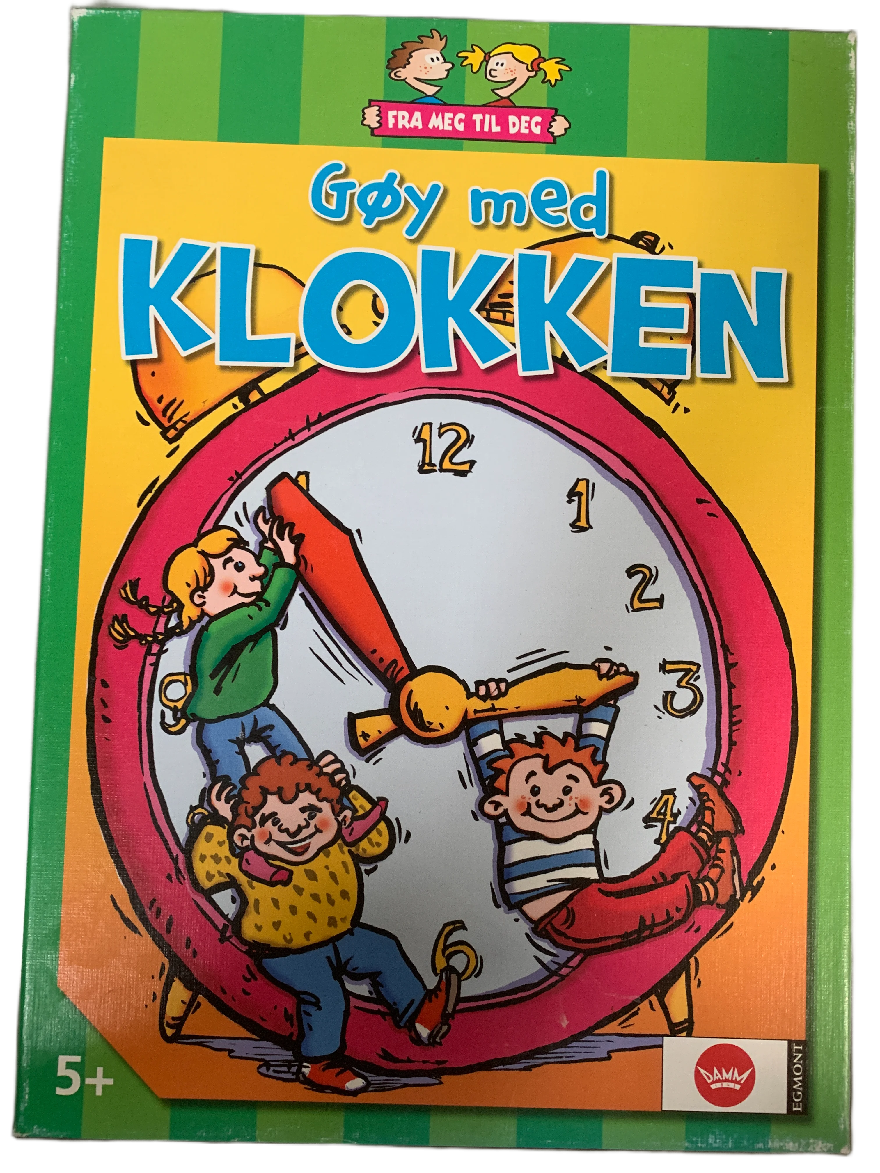 Gøy med Klokken. Brettspill.