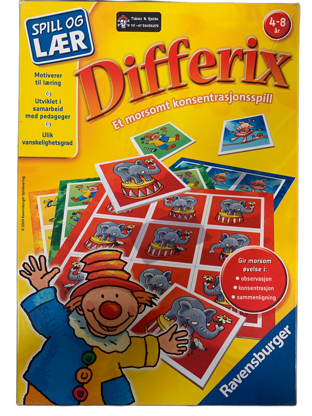 Differix. Brettspill.