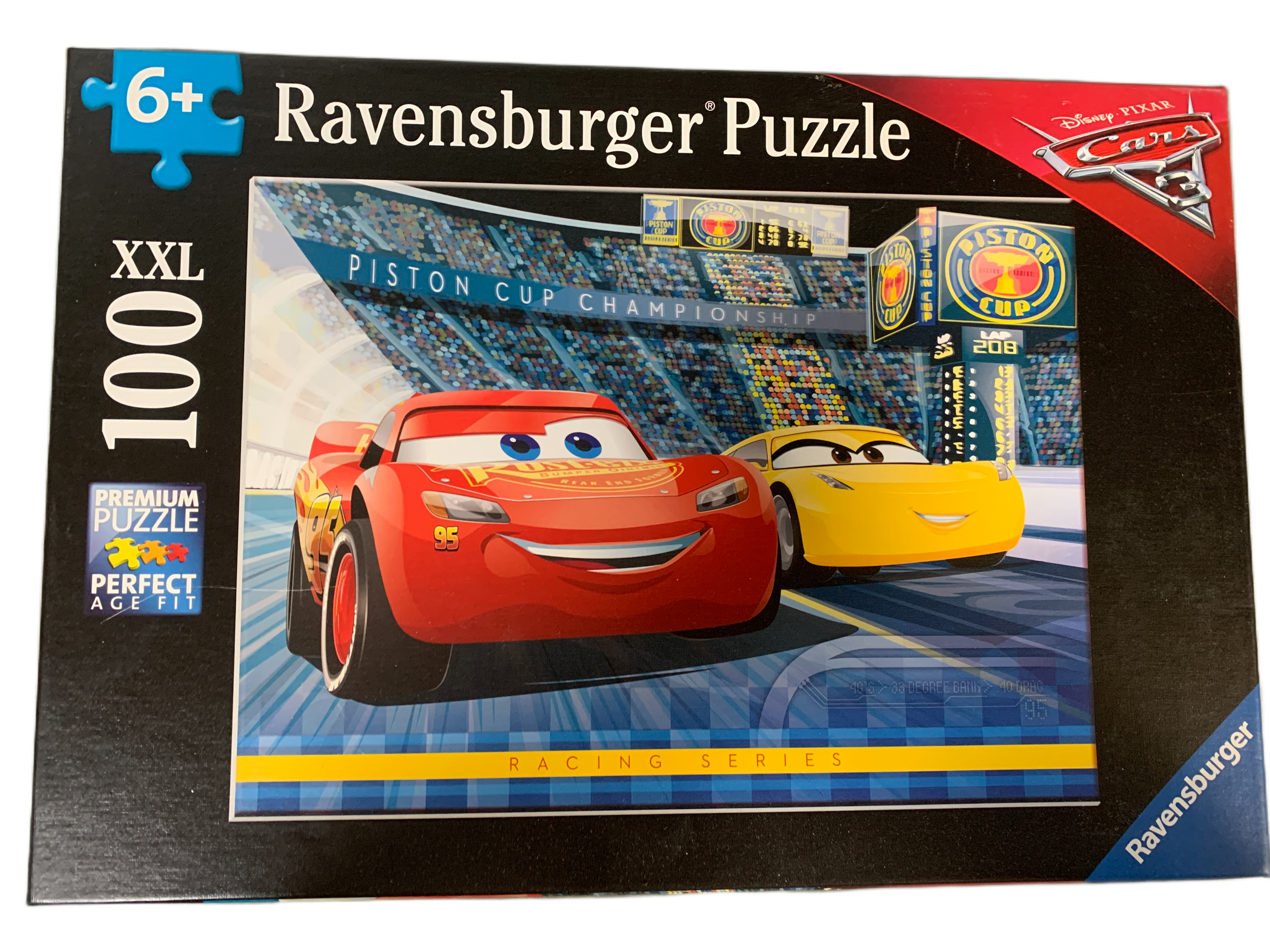 Disney Pixar Cars 3 Racing Series XXL 1000 brikker. Puslespill.