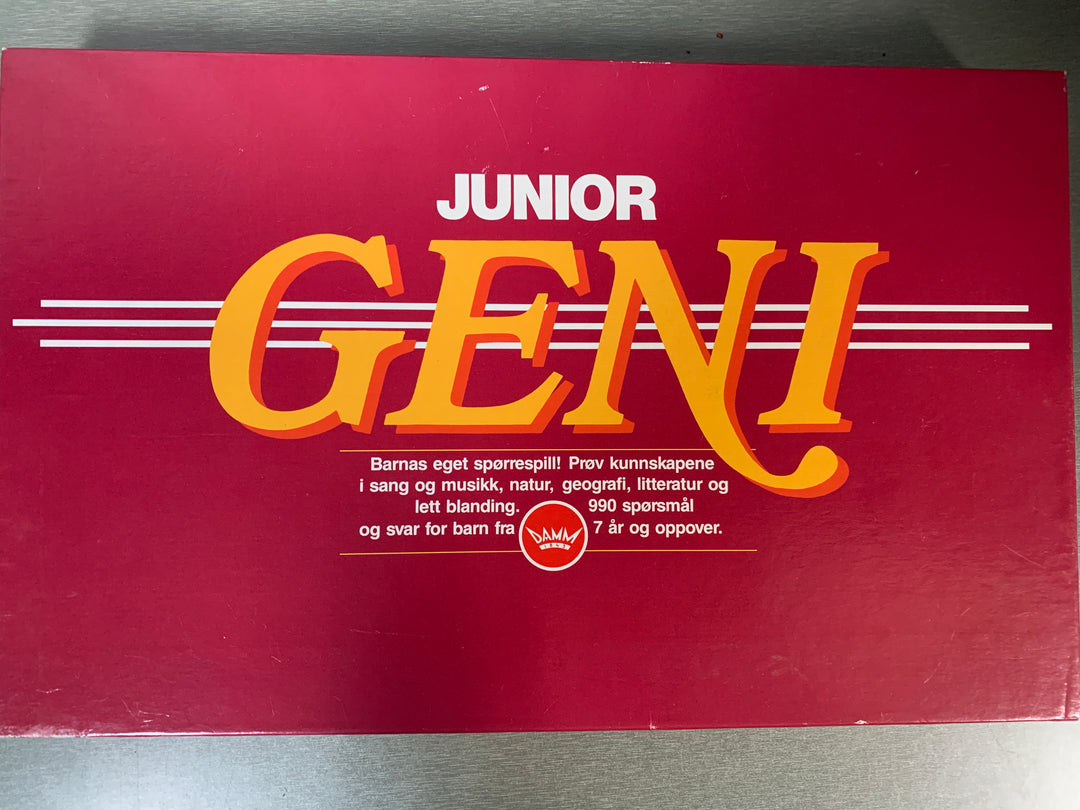 Junior Geni. Brettspill.