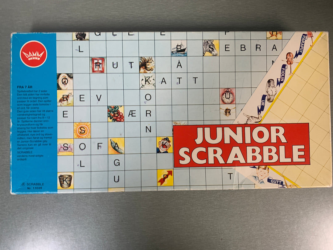 Junior Scrabble. Brettspill.