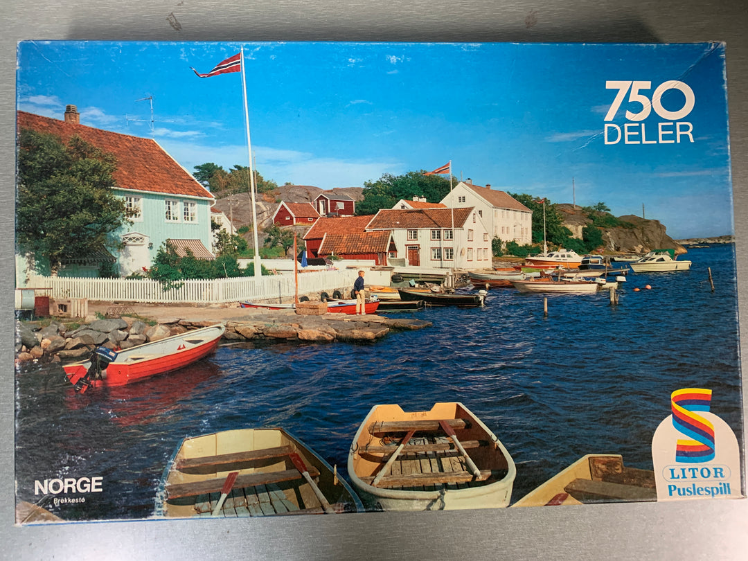Norge – Brekkestø 750 deler. Puslespill.