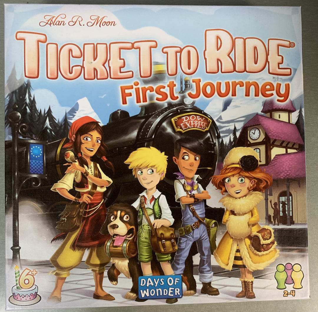 Ticket to Ride: First Journey. Brettspill.
