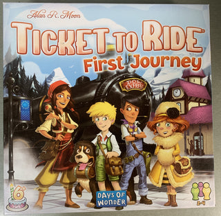 Ticket to Ride: First Journey. Brettspill.