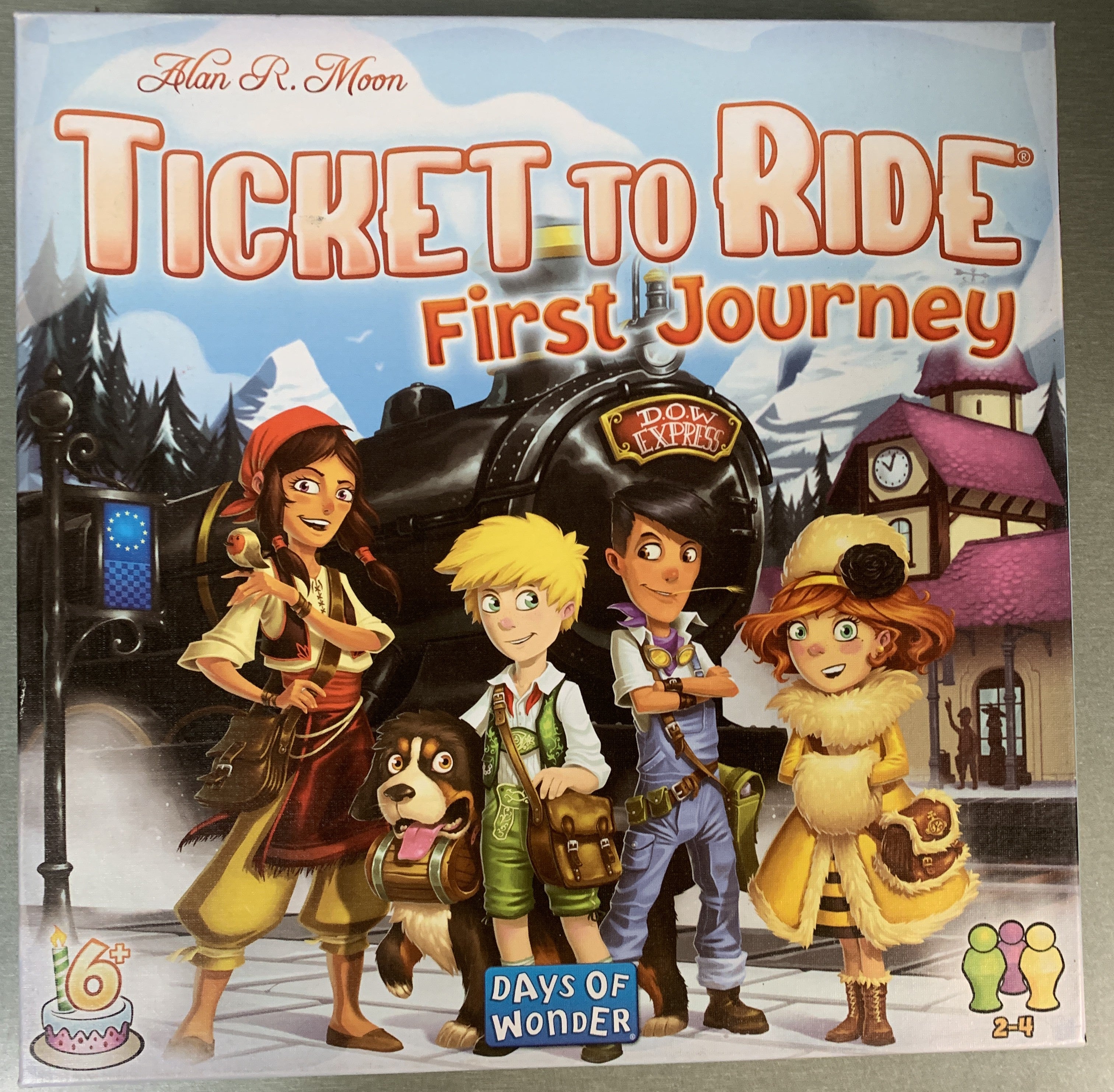 Ticket to Ride: First Journey. Brettspill.