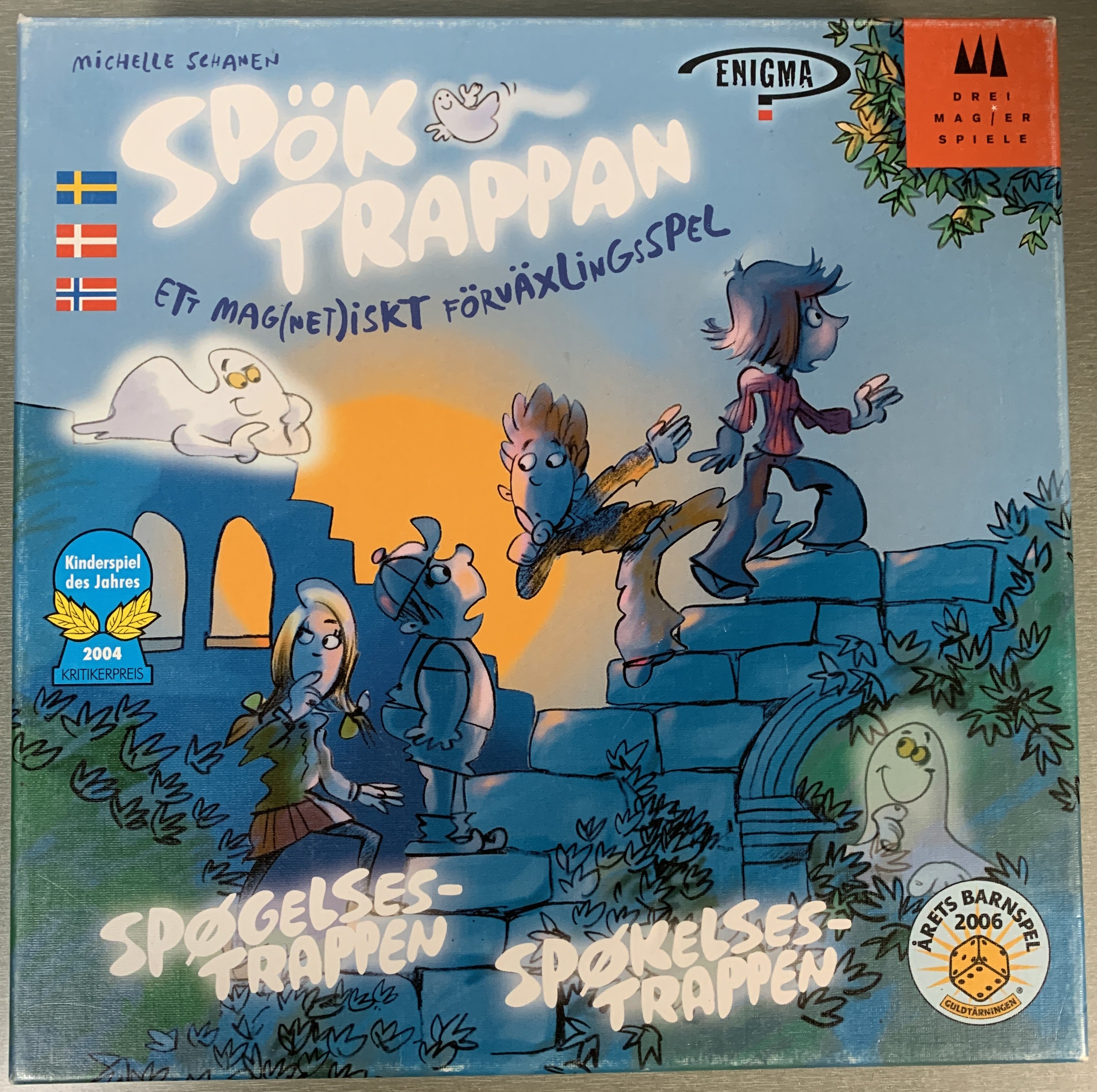 Spöktrappan (Spøkelsestrappen). Brettspill.