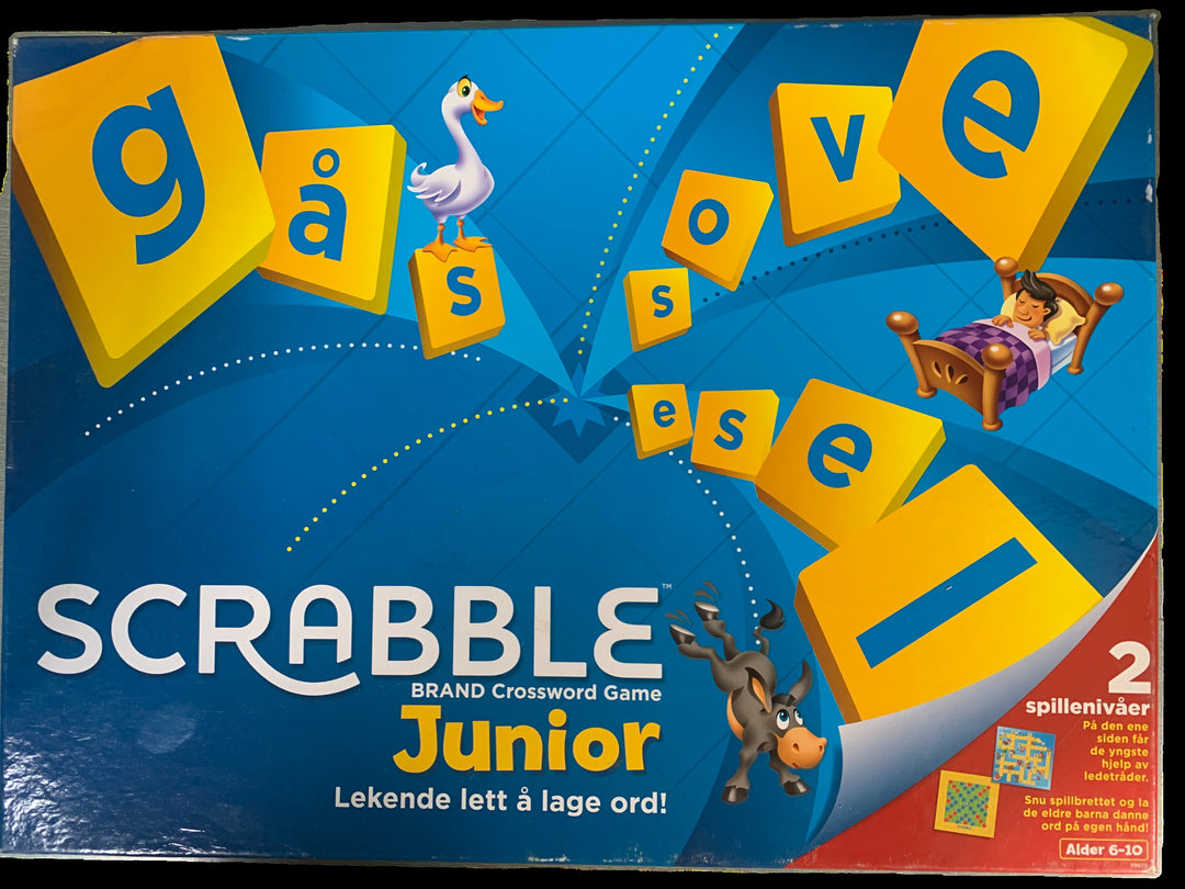 Scrabble Junior. Brettspill.
