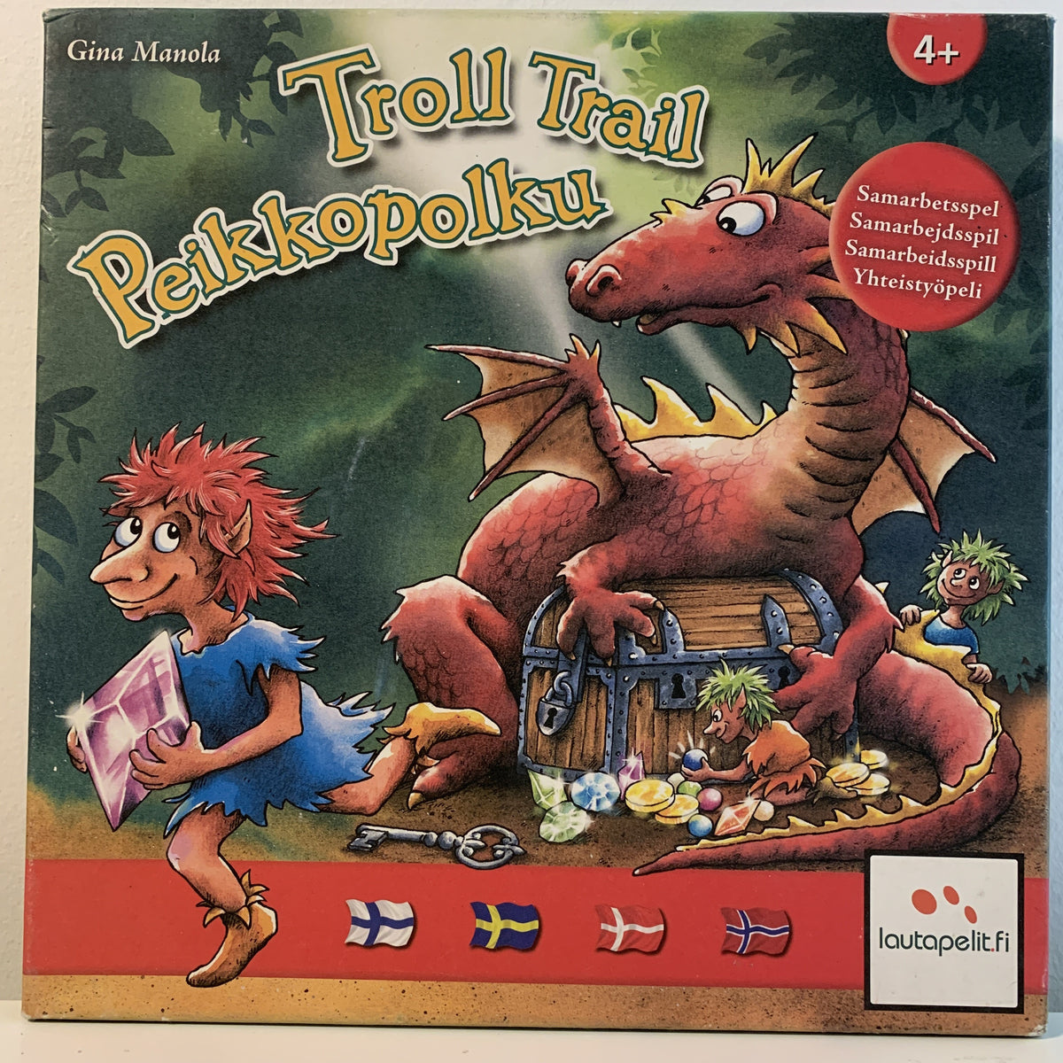 Troll Trail (Peikkopolku). Brettspill.