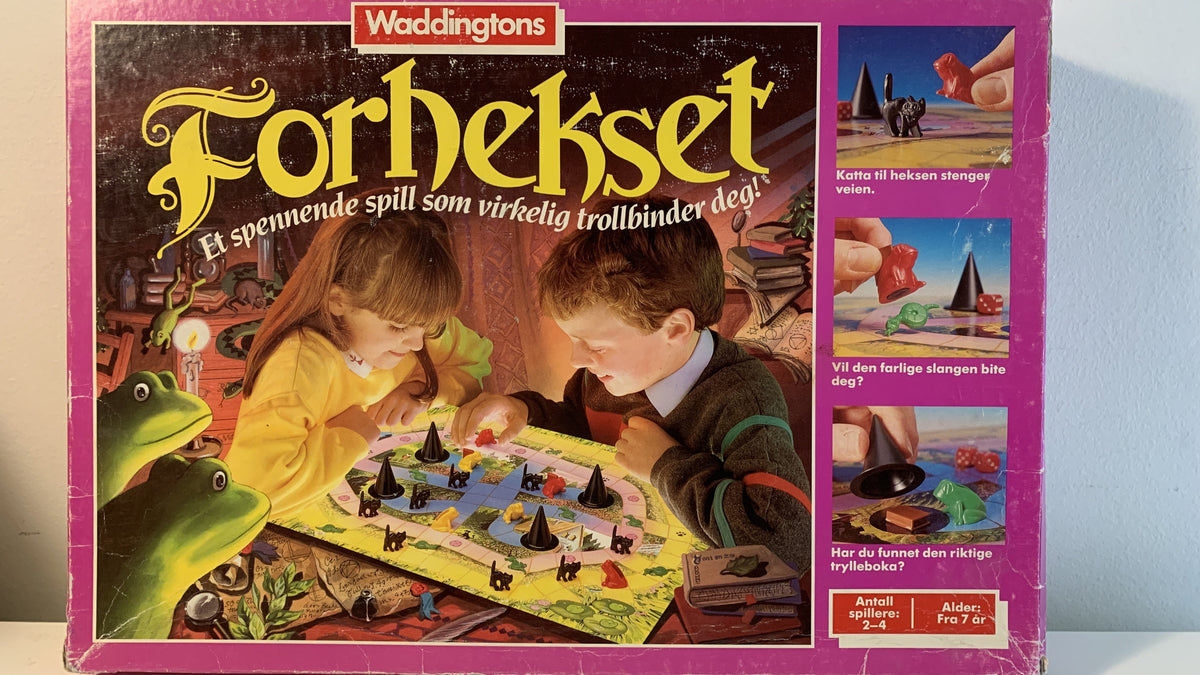 Forhekset. Brettspill.