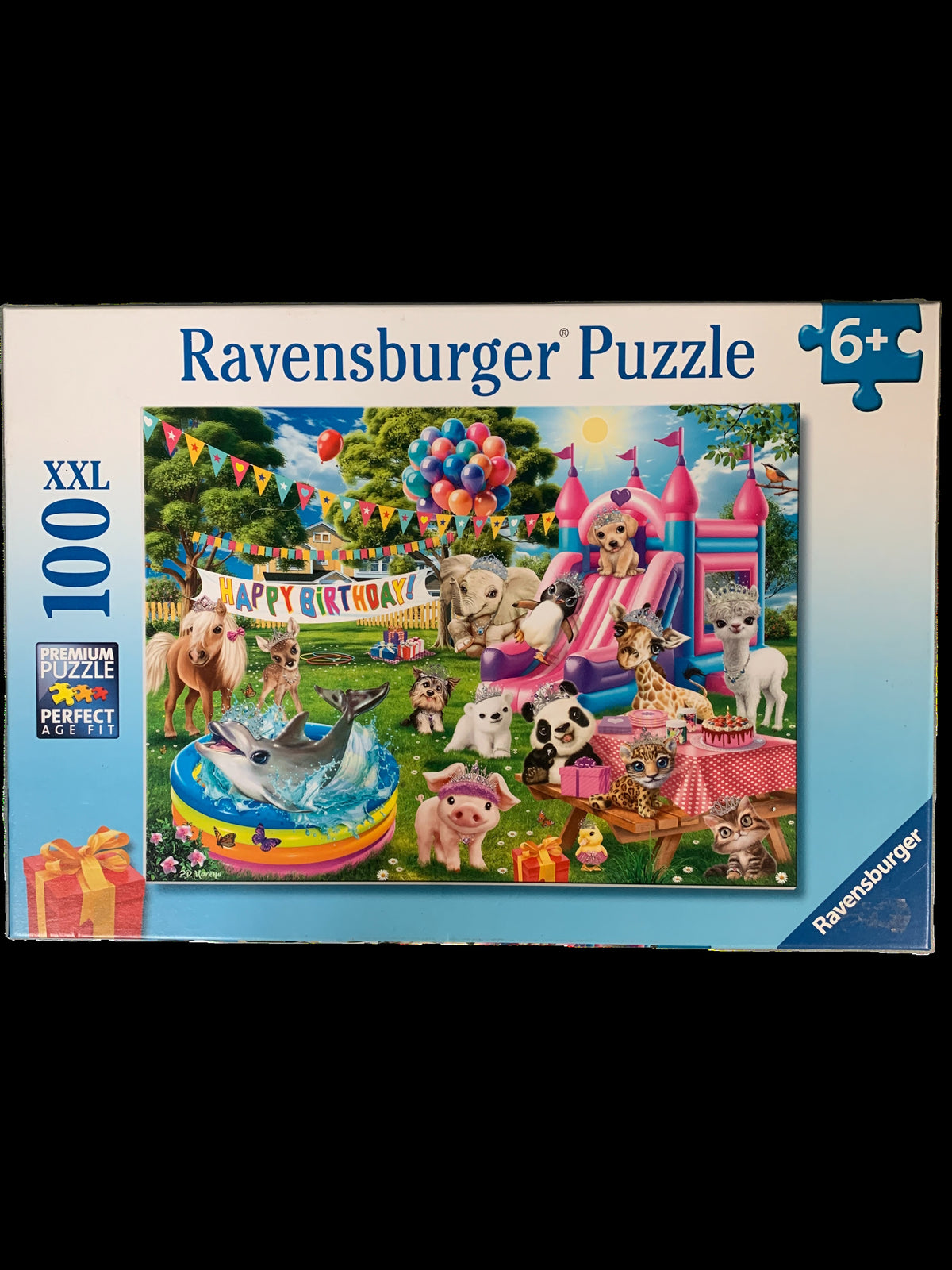 Ravensburger Bursdagsfest (100 XXL brikker). Puslespill.