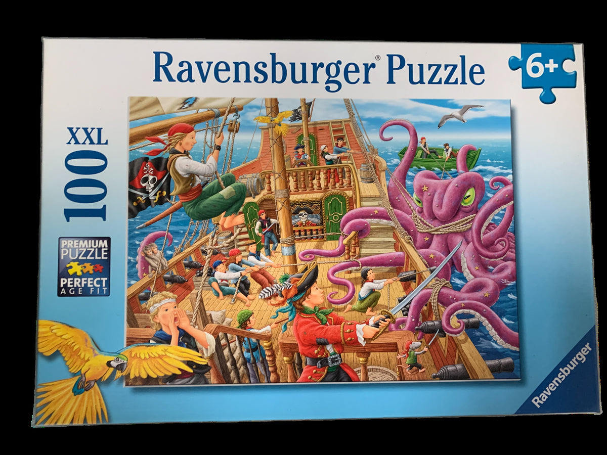 Ravensburger Pirater (100 XXL brikker). Puslespill.