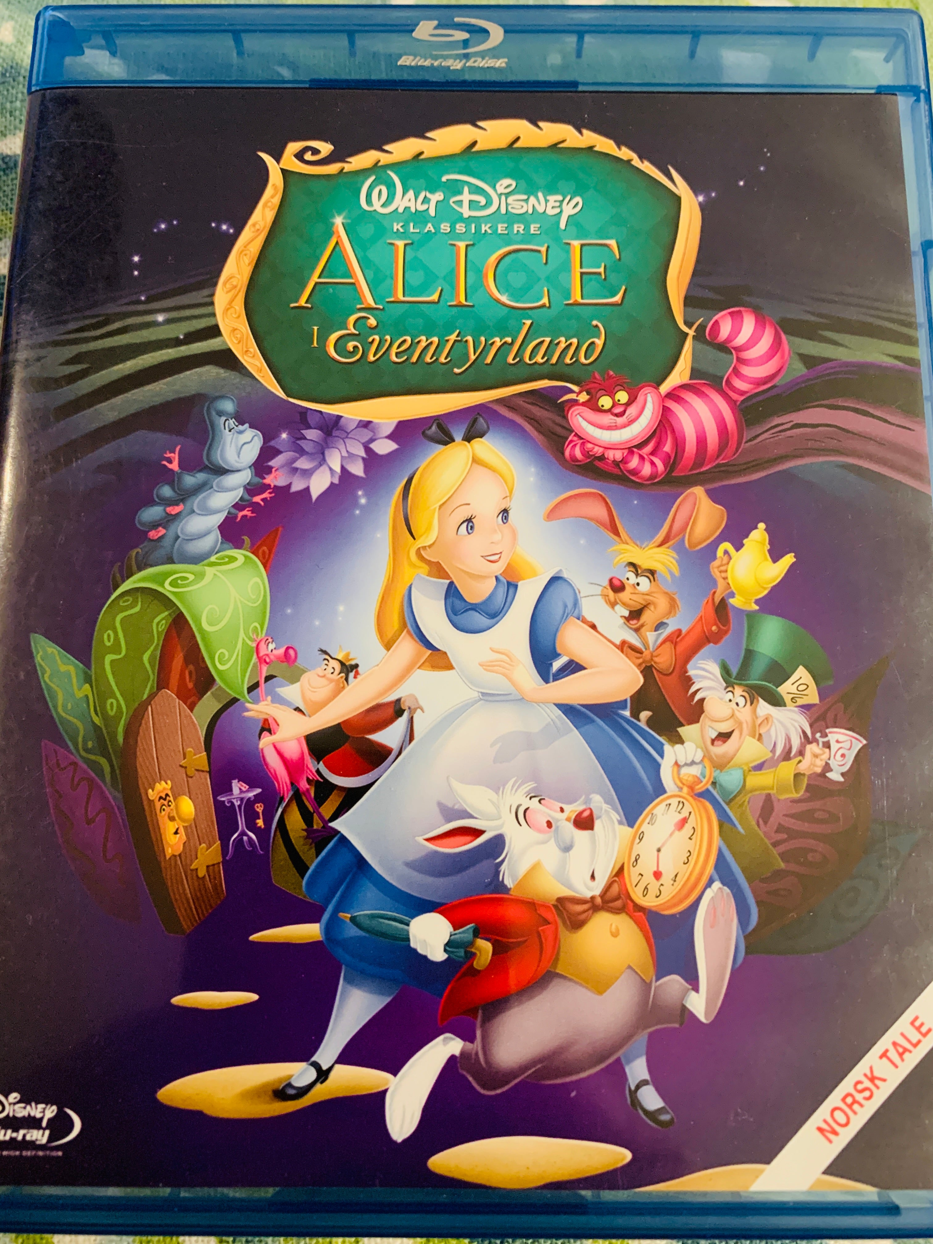 Alice i Eventyrland. Blu-ray.