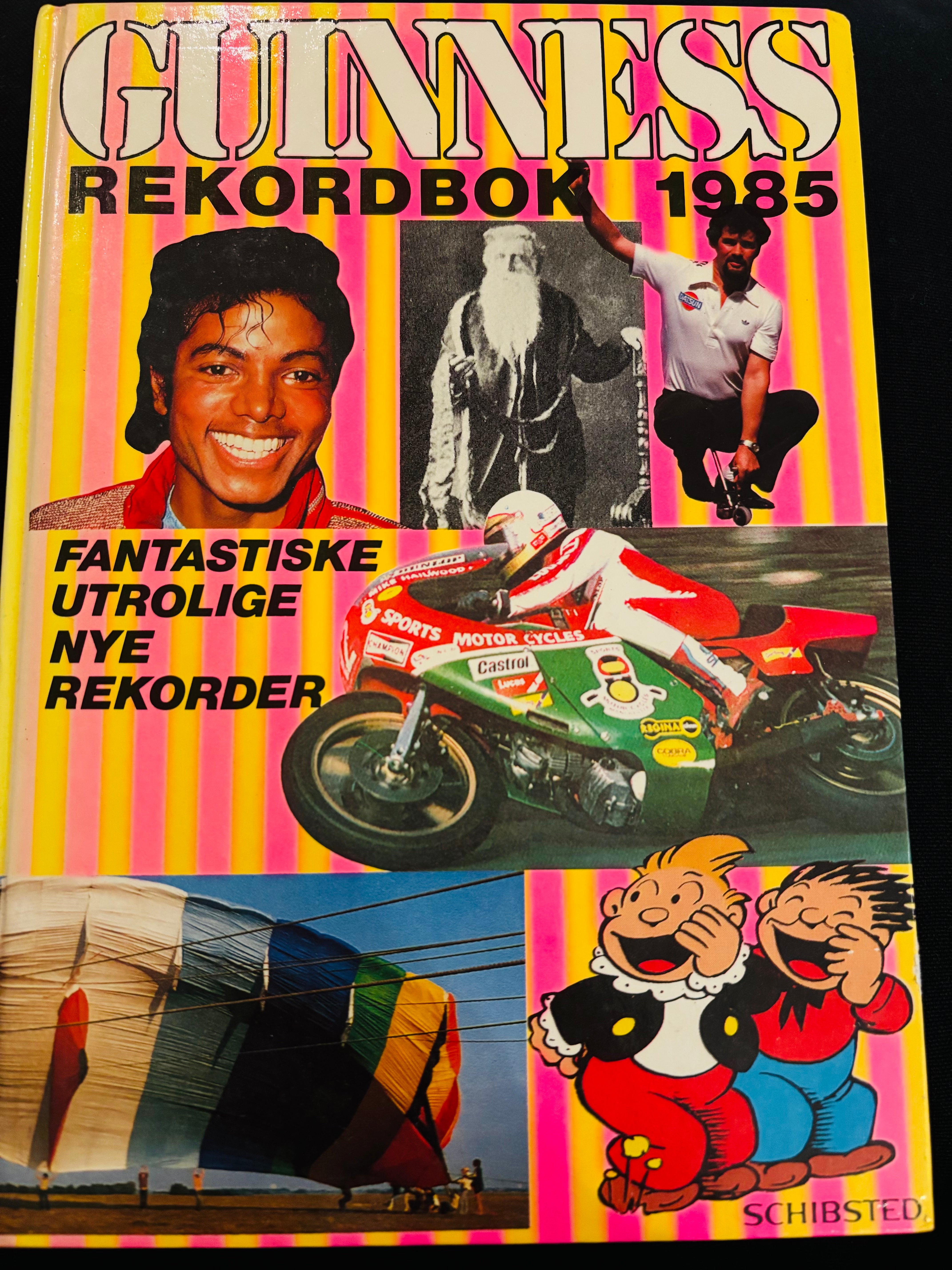 Guinness rekordbok 1985. Bok.