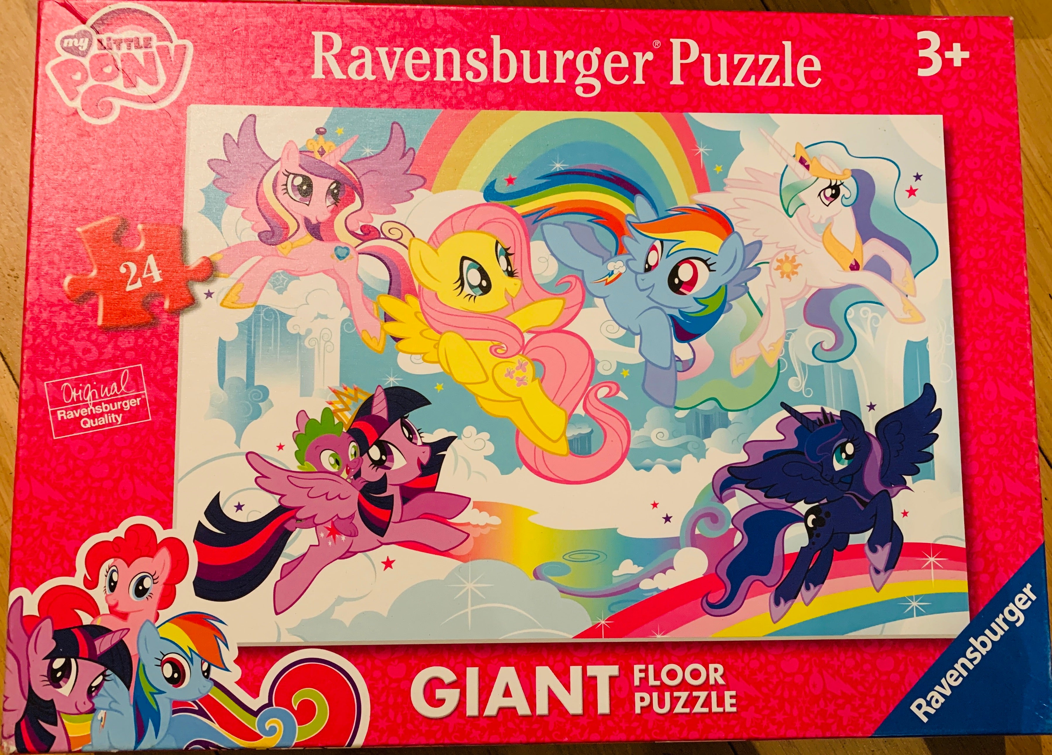My Little Pony Giant Floor Puzzle. Brettspill.